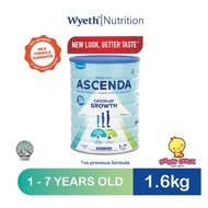Wyeth Ascenda Vanilla 1.6kg