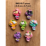 RM2.10/7 keping : RS-416 - Resin - Glossy - 2.2 cm x 2.7 cm