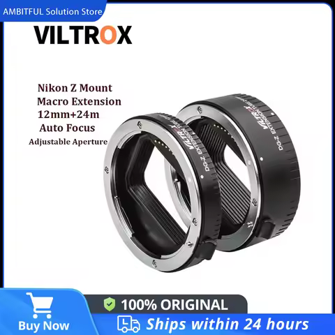 Viltrox DG-Z Nikon Z Auto Focus AF Macro Extension Tube Lens Adapter for Nikon Z mount Camera Lens Z
