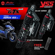 โช้คหลัง YSS G-TX Aerox 2017-2024 305mm. Black Series