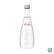Evian Mineral Water - Glass Bottle 330ml