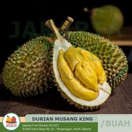 DURIAN MUSANG KING UTUH SUPER ASLI NIKMAT buah duren musangking