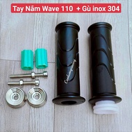 Bao tay wave rsx wave 110 kem gù inox 304 - caoduongracing