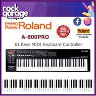 Roland A-800PRO - 61 Keys MIDI Keyboard Controller with USB Cable (A800Pro/A-800/A800)