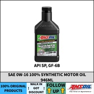 AMSOIL SAE 0W-16 100% Synthetic Motor Oil 946ML