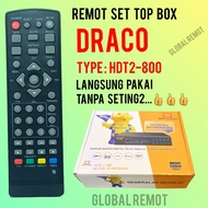 Remote Stb DRACO DVBT2 Remot Langsung Nyambung