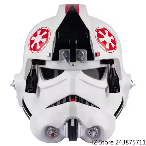 Star Series Wars AT Driver Helmet Clone Helmet Mask Halloween Cosplay Costume Resin Full Head Mask C