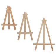 Top Natural Wood Mini Easel Frame Tripod Display Meeting Wedding Table Number Name Card Stand Display Holder Children Painting Craft