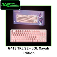 Logitech x League of Legends G413 TKL SE Wired Gaming Keyboard - Star Guardian Xayah Edition