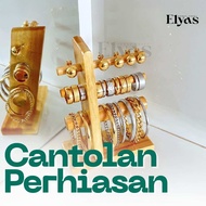 Aesthetic Wooden Jewelry Hook - Elyas Handycraft