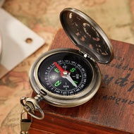 Creative Compass Pocket Watch Outdoor Climbing Classic Style Flip Compass Pocket Watch