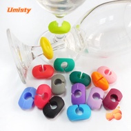 UMISTY Silicone Tag Bar Cup Labels Home Creative
