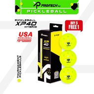 PROTECH XP Pickleball XP40 Hybrid Tournament (3 Pcs/Box)***(Promotion: BUY 5 FREE 1)***