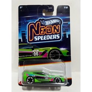 Hot wheels Neon Speeders Corvette C7 ZO6 (card not mint) C5