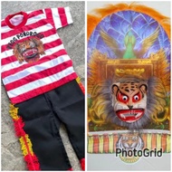 Setelan Reog Ponorogo Anak Lengkap + Topeng Singa Barong Asli Ponorogo
