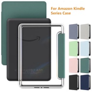 For All-New 6.0" Kindle (11th Generation) High Quality Acrylic Cover Smart Sleep Wake-up Flip Case B