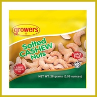 ▣ ✗ ✢ Growers Salted Cashew Nut 28g