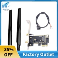 PCIE WiFi Card Adapter Wireless Network Card M2 NGFF Bluetooth Converter for Desktop Wi-Fi 8260 8265