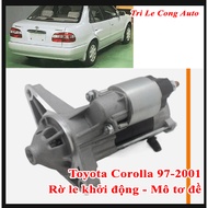 Corolla 97-2001 starter motor, engine starter relay 1.6 1.3 4A FE Toyota model 98 99 2000, spare par