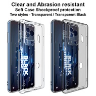 Xiaomi Black Shark 5 / Pro / RS - Imak UX-5 Series High Definition Transparent TPU Case Clear Black Casing Full Coverage Cover Shock Resistant Lanyard Hole Button Protection Impact Anti Scratch Slip Drop Proof 5G