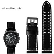 AHGBW สายนาฬิกาหนังของแท้คุณภาพสูงสำหรับ Luminox 1879 1920 1921 1925 1927 Lei Mei สายนาฬิกาข้อมือนาฬ