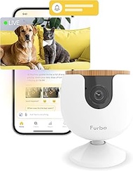 Furbo Mini Pet Camera Nanny w/Smart Alerts: Designed for Dogs or Cats, Home Emergency & Activity Ale