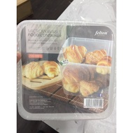 MICROWAVEABLE PLASTIC CONTAINER  16.4x16.4x11.5cm(5pcs)/Rectangular Plastic Disposable Food Containe