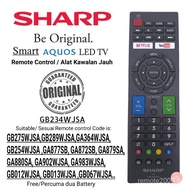 Original Sharp Aquos Smart Flat Panel Led TV Remote Control With NETFLIX YouTube GB234WJSA