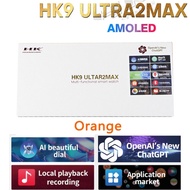 Original HK9 Ultra2 Max Smart Watch Men AMOLED Screen ChatGPT NFC BT Call 2GB ROM Watches GPS PK HK8