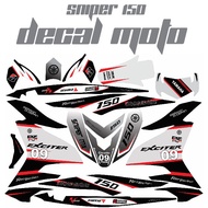 【Hot Sale】Decals, Sticker, Motorcycle Decals for Sniper 150, 004,exciter