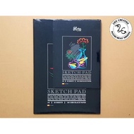 ARTO Black Paper Pad A4 / A3 - 140gsm