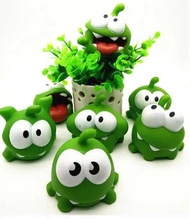 One New Arrival Kids Toys Pice 7.5*7.5*6.5Cm Om Nom Action Toy With Squeeze-Sounding In 7.5