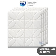 READY PAUS BIRU - WALLPAPER 3D FOAM / WALLPAPER DINDING 3D MOTIF FOAM