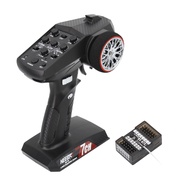 NEEBRC รีโมทคอนโทรล7CH RC เครื่องส่งสัญญาณพร้อมตัวรับสัญญาณ2.4Ghz ระบบควบคุม LED สำหรับหุ่นยนต์รถบรร