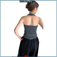 胖MM300斤大码性感挂脖露背弹力纯色薄款内搭吊带背心女 大碼 女裝 上衣 顯瘦 大碼t shirt oversize t shirt woman Fat MM 150kg Large Size Se