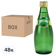 perrier 沛綠雅 氣泡天然礦泉水  330ml  48瓶