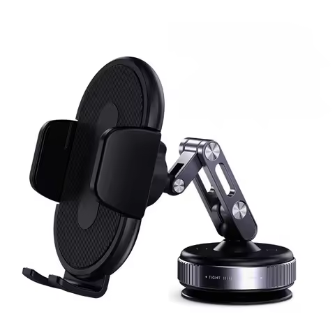 Vacuum Suction Car Phone Mount for Dashboard/Display/Glass Navigation, Universal Fit for Smartphones