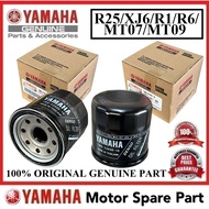 (DIJAMIN 100% ORIGINAL) YAMAHA R25 OIL FILTER ASSY // 1WD-E3440-00 XJ6 R6 R1 MT MT07 MT09 OIL FILTER