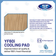 YET YF60i Portable Air Cooler Large Honeycomb Cooling Pad For Left/Right and Back