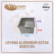8x8x7 Square Aluminum Pan Thickness 04