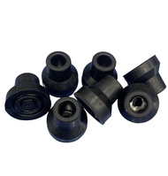 Karet Tongkat kaki Ceper tongkat kaki 4 diameter 12,5mm Karet Tongkat