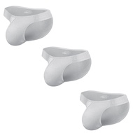 CMENIN ADANNU กางเกงชั้นในชายคอตตอน 3 ชิ้น กางเกงชั้นในชายเอวต่ำ กางเกงชั้นในชายแบบสวม กางเกงชั้นในช