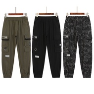 Aape Plastic Badge Embroidery Cago Joggers Aaper Now Long Pant