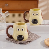 WALLACE & GROMIT MUG (700 ML) /Cute Doggy Mug/Cute Cup/Cute Cartoon Mug Cup/Cute Cup Korean Cup Kore