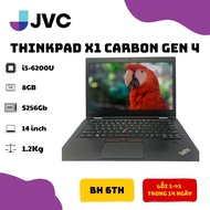 Laptop giá rẻ Thinkpad X1 Carbon Gen 4 Core i5 - 6300U RAM 8G SSD 256G 14" Full HD Ips pin 90%