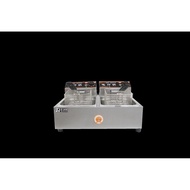 Orite Commercial Electric Deep Fryer Double Tank Double Screen Fryer Deep Fryer French Fry Machine C