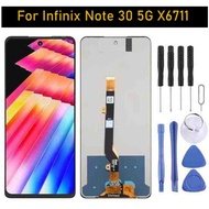 หน้าจอ จอ+ทัช สำหรับ Infinix Note 30 5G X6711 OEMหน้าจอLCDพร้อมDigitizer Full Assembly