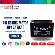 Bosch Aki Kering Motor Honda Beat Karbu Beat Sporty Beat Fi - Maintenance Free - Bosch RBTZ-5S