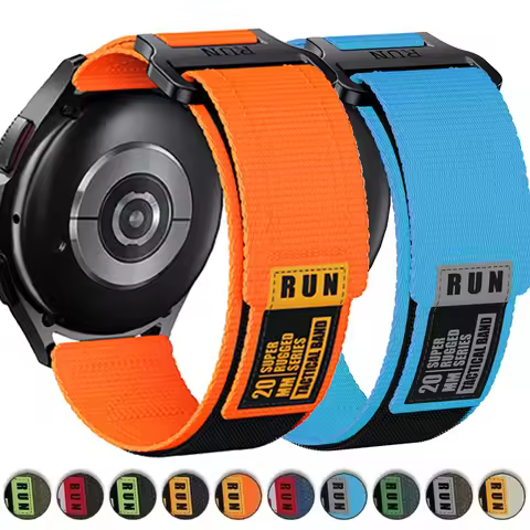 20 22mm Garmin Nylon Strap For Forerunner 255/265/965 Wristband For Active /Vivoactive 4 3 Bracelet 