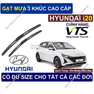 3-Segment Wipers, Clean and Durable Rain Wipers for Hyundai i20, Hyundai i20..., Hyundai i20...